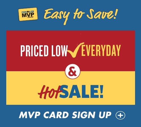 Sign up for a Food Lion MVP Card