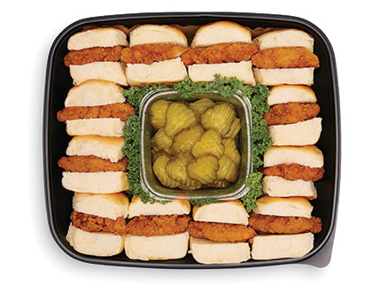 MINI CHICKEN SANDWICHES