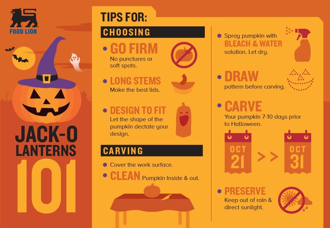 All about pumkins infographic
