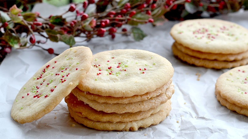 4 Ingredient Sugar Cookies