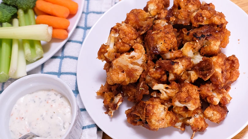 BBQ Cauliflower Bites