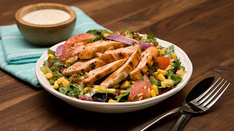 BBQ Chicken & Ranch Salad