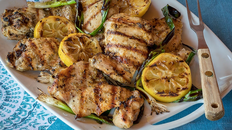 Brazilian Grilled Lemon Chicken