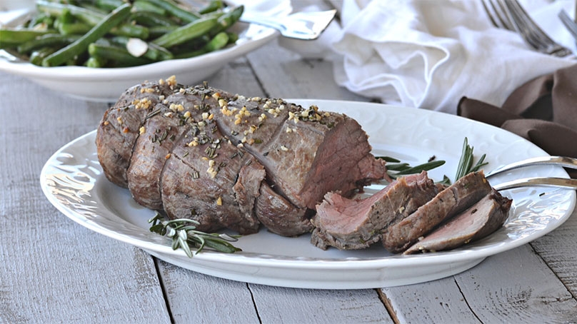 Garlic Herbed Beef Tenderloin