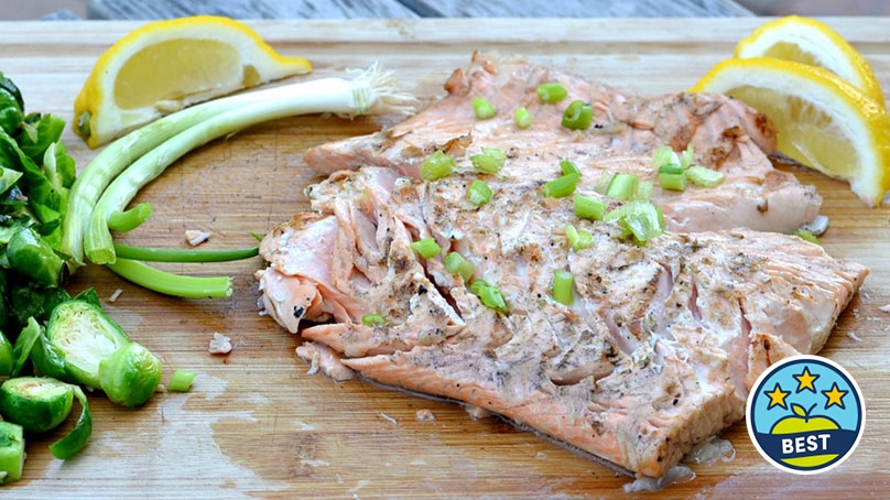 Grilled Mustard Salmon