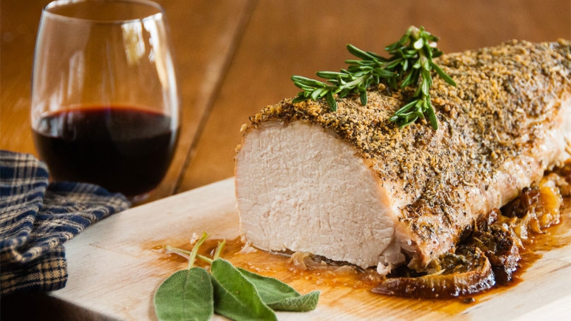 Herb Crusted Pork Loin