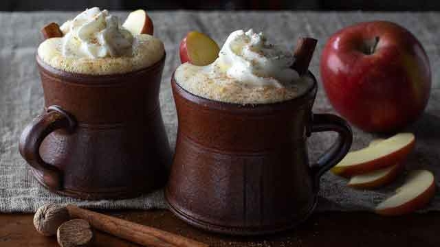 Hot Cider Nog