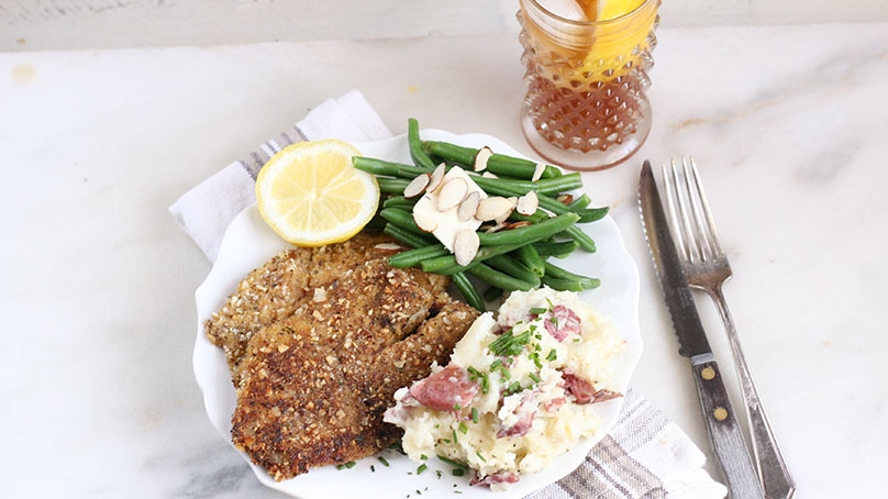 Almond Crusted Tilapia