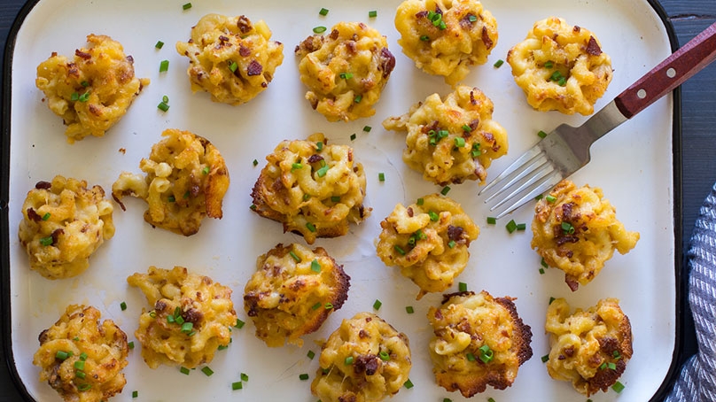 Bacon Mac N' Cheese Bites