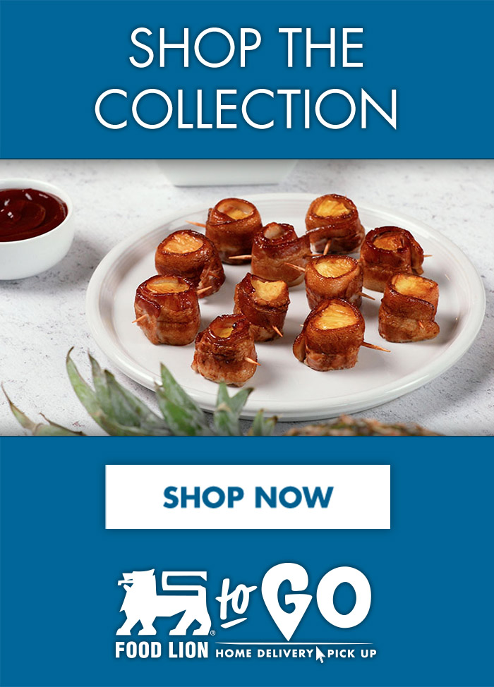 Start Shopping - Bacon Wrapped Pineapple