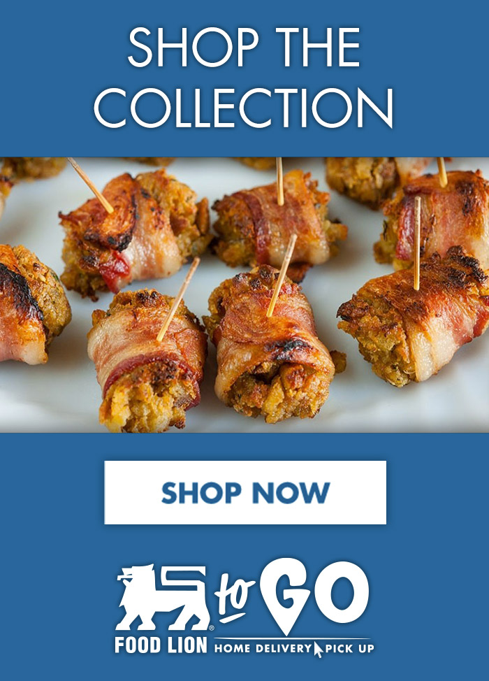 Start Shopping - Bacon Wrapped Stuffing Bites