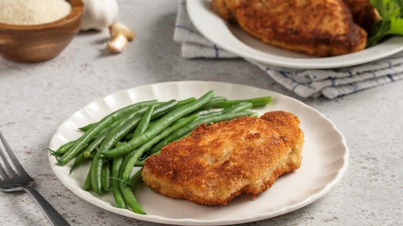 Baked Crispy Pork Chops