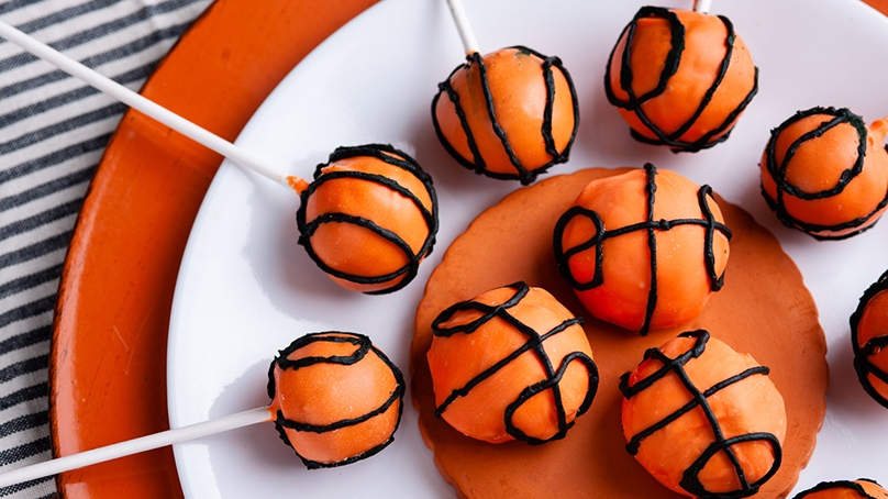 Basketball Cake Pops | Recipes | Food Lion