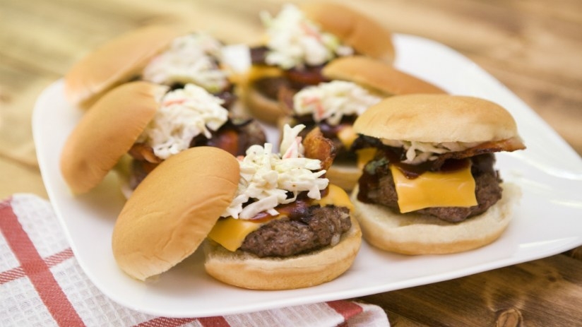 BBQ Cheeseburger Sliders