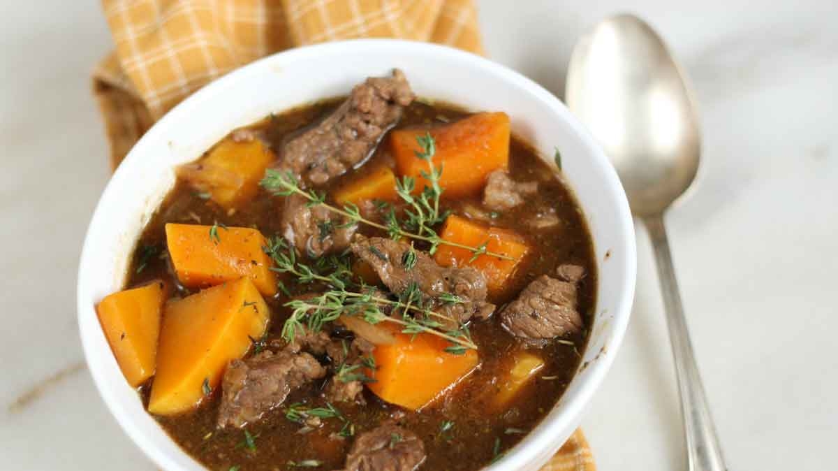 Beef and Butternut Squash Stew