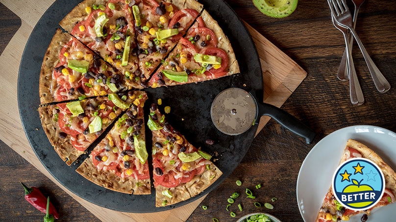 Black Bean Pizza