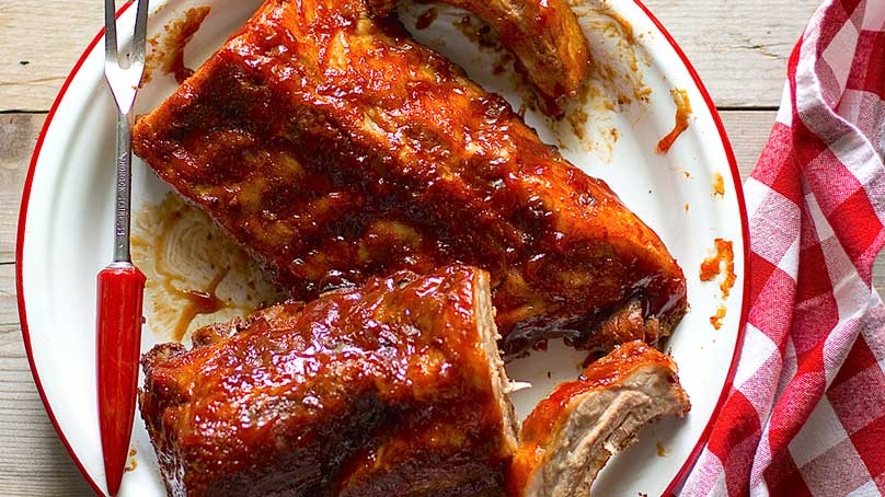 Bourbon Barbecue Baby Back Ribs