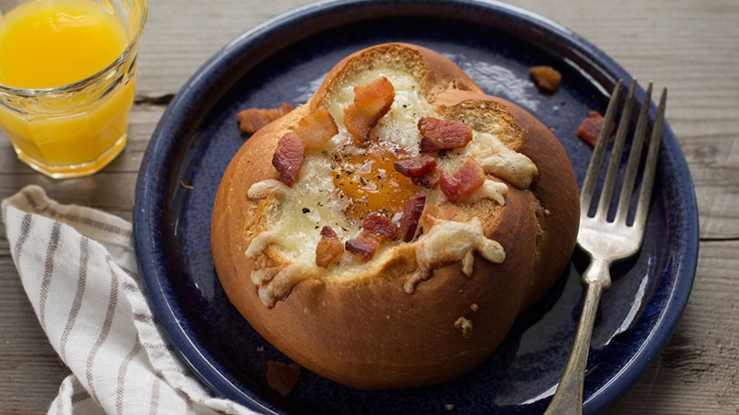 Breakfast Bread Bowls