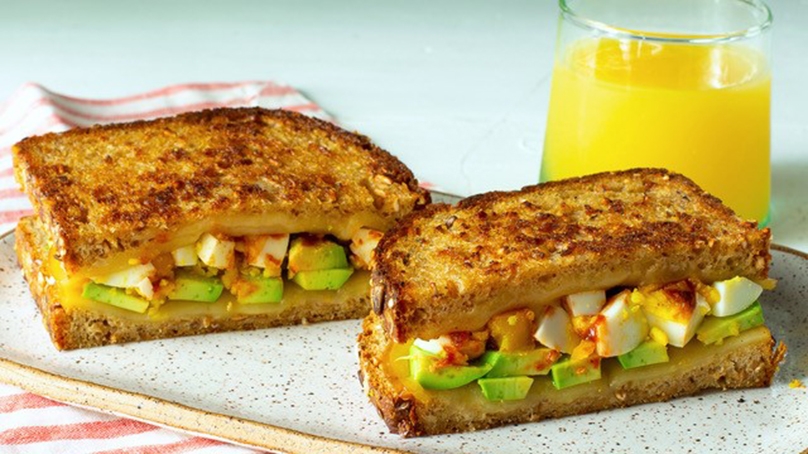 Breakfast Grilled Cheese