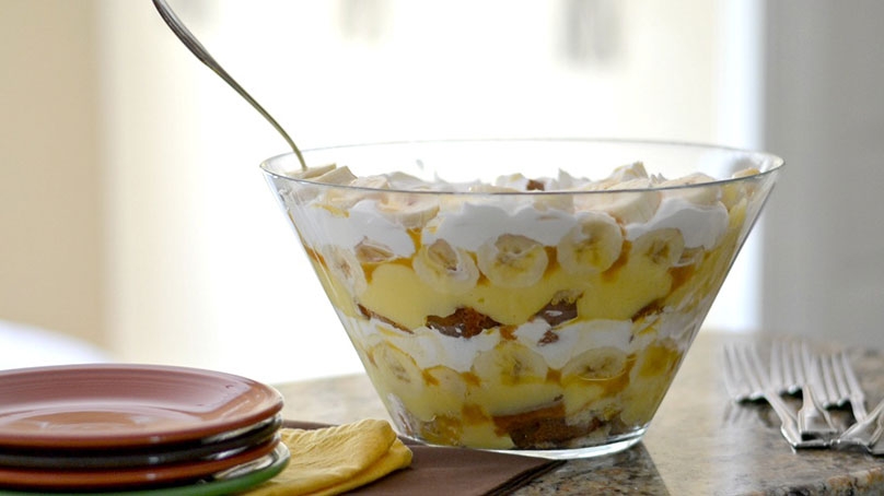 Butterscotch Banana Trifle