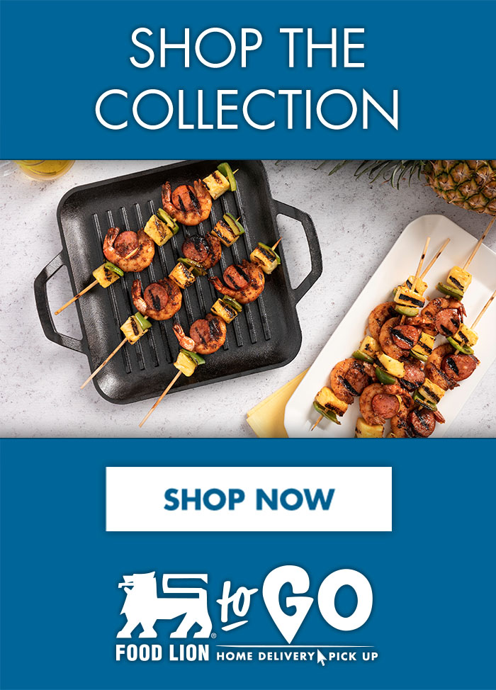 Start Shopping - Cajun Shrimp Sausage Skewers