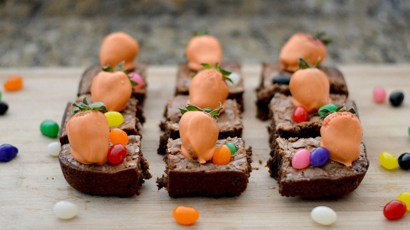 Carrot Top Brownies