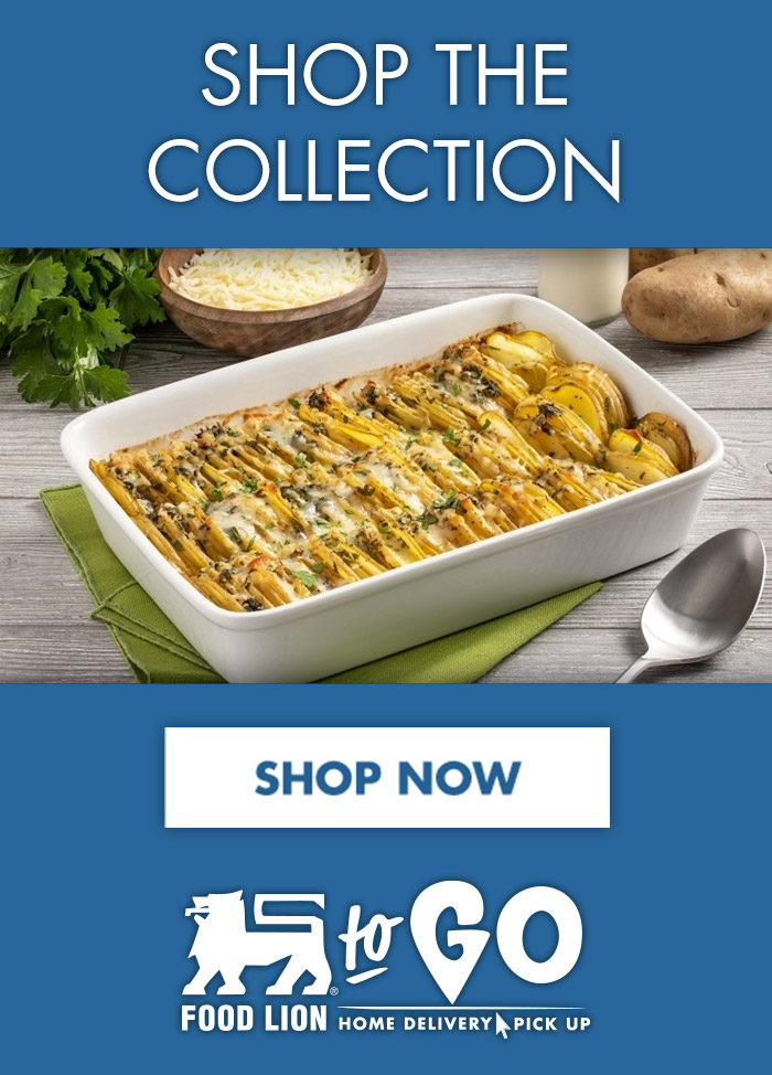 Start Shopping - Cheesy Fanned Scalloped Potatoes