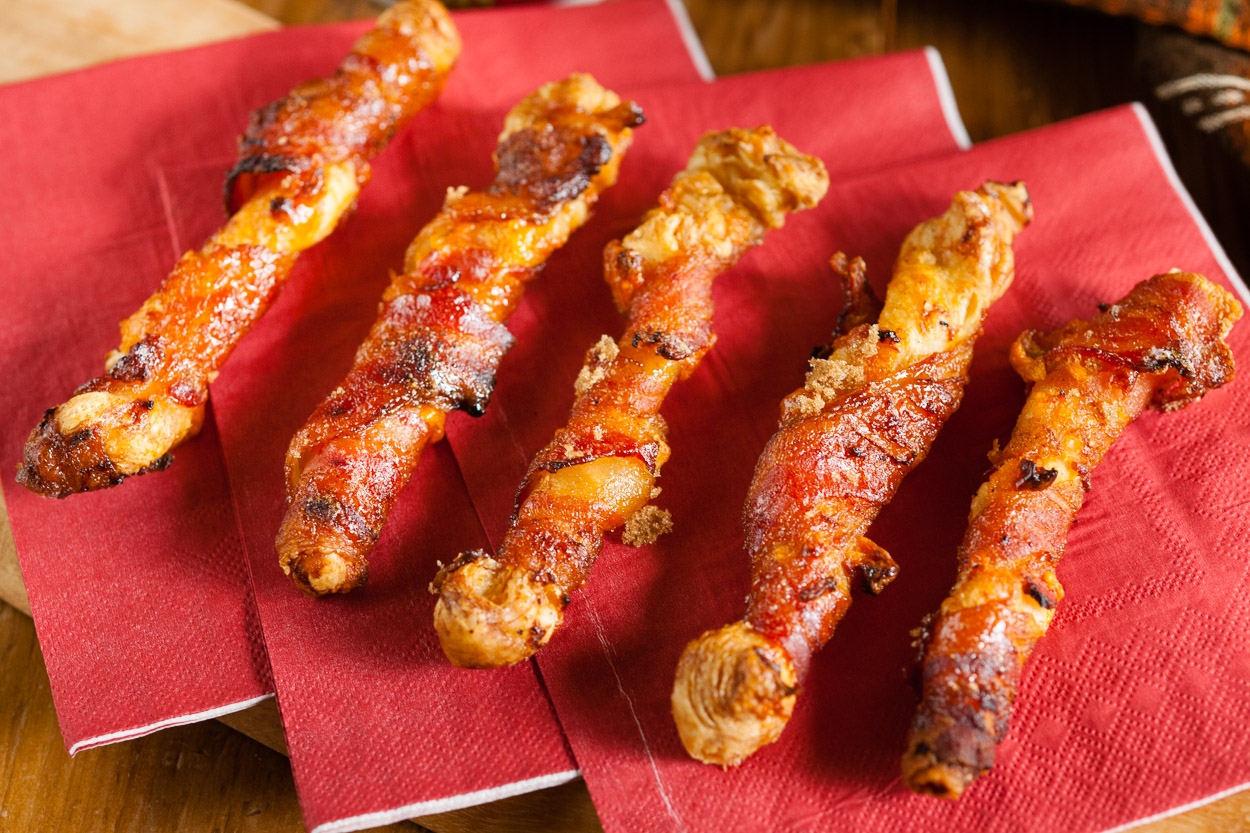 Cheesy Bacon Straws