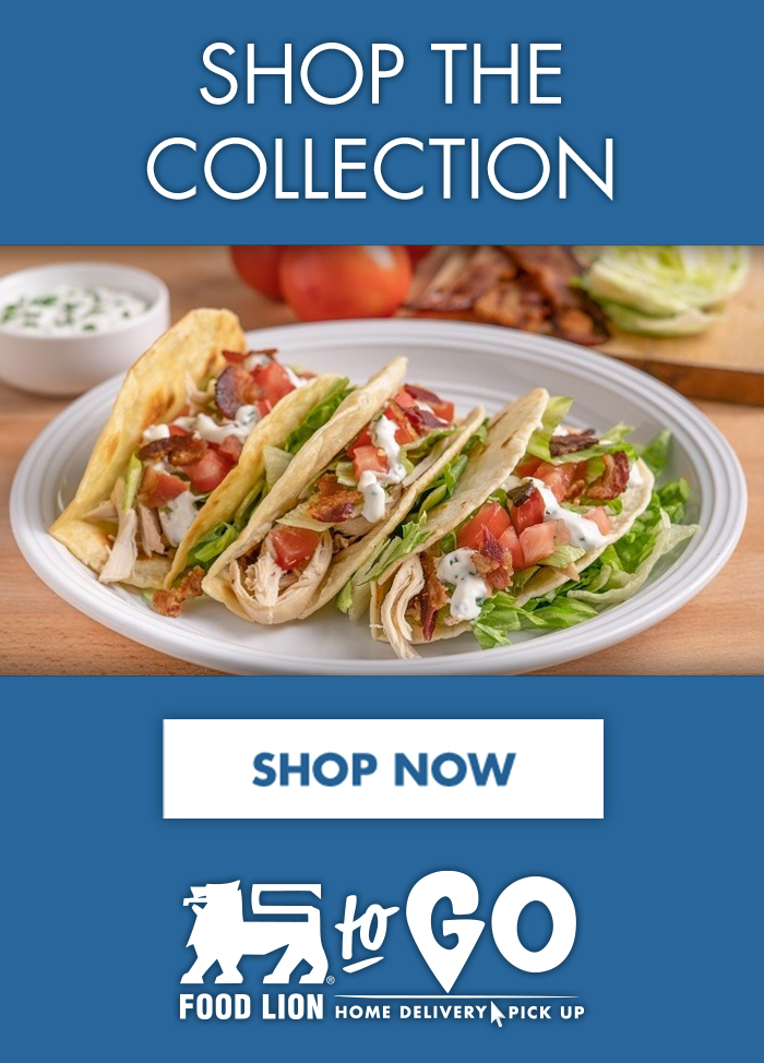 Start Shopping - Chicken BLT Tacos