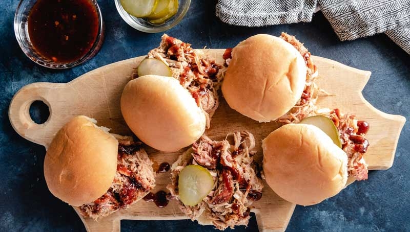 Eastern Style BBQ Pulled Pork Sliders