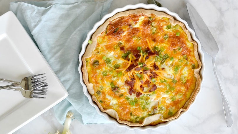 Easy Loaded Bake Potato Quiche