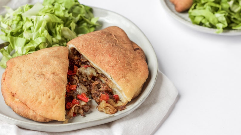 Easy Pork Calzone