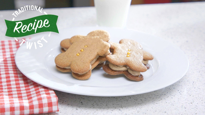 Gingerbread Man Sandwich Cookies | Recipes | Food Lion