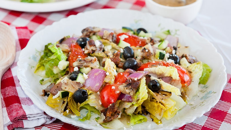 Grilled Greek Salad