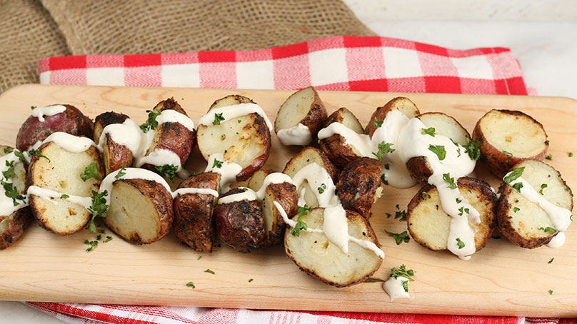 Grilled Ranch Potatoes