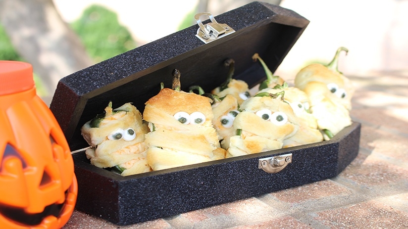 Halloween Jalapeno Poppers