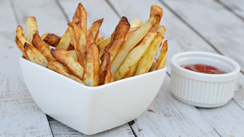 Homemade Baked Delaware Vinegar French Fries