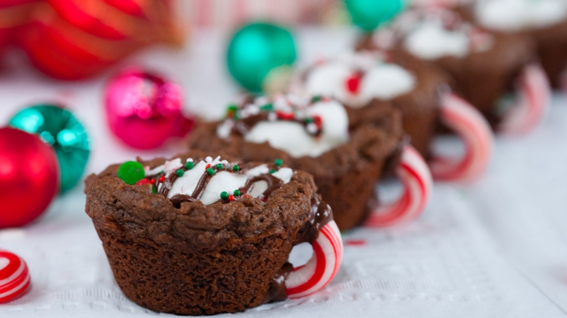 Hot Chocolate Cookie Cups