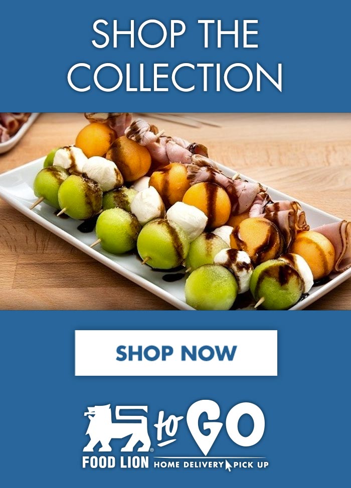 Start Shopping - Mellon Mozzerella Skewers