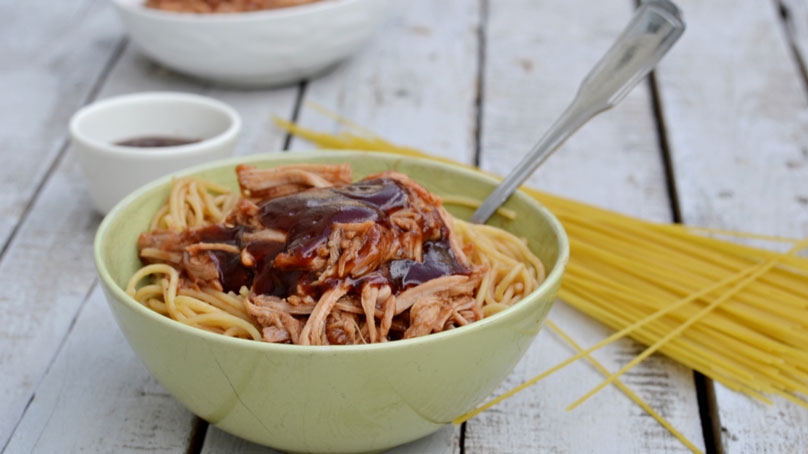 Memphis BBQ Spaghetti Recipe with Pulled Pork | Food Lion