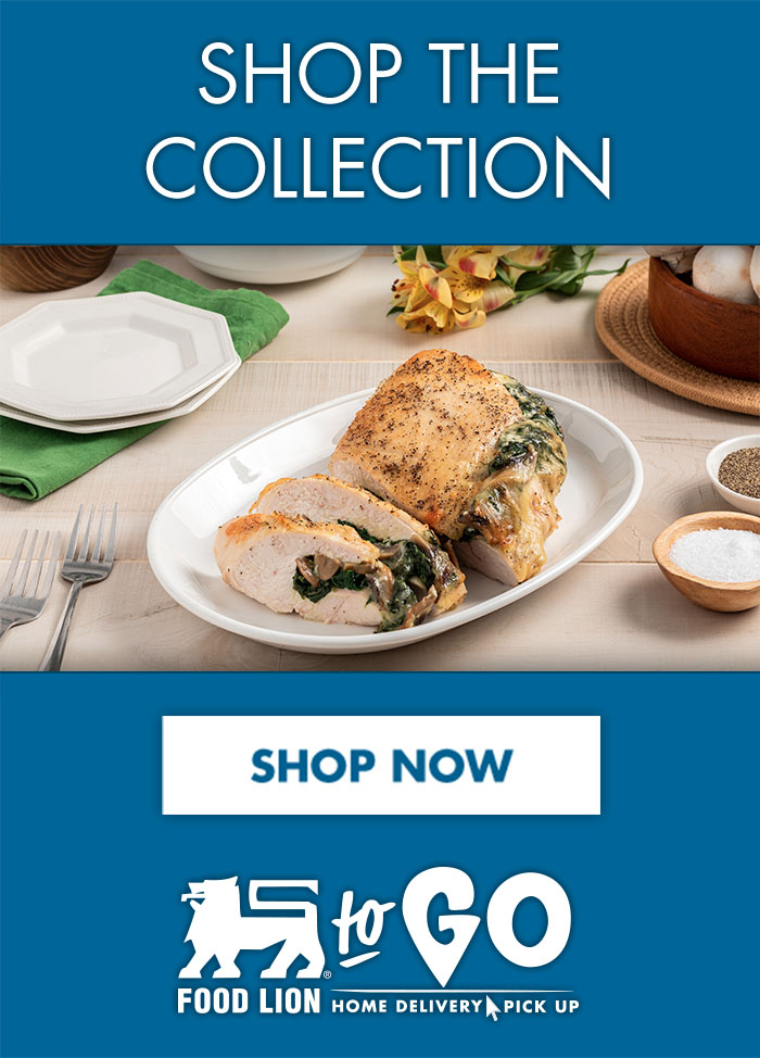 Start Shopping - Mushroom and Spinach Stuffed Turkey Breast