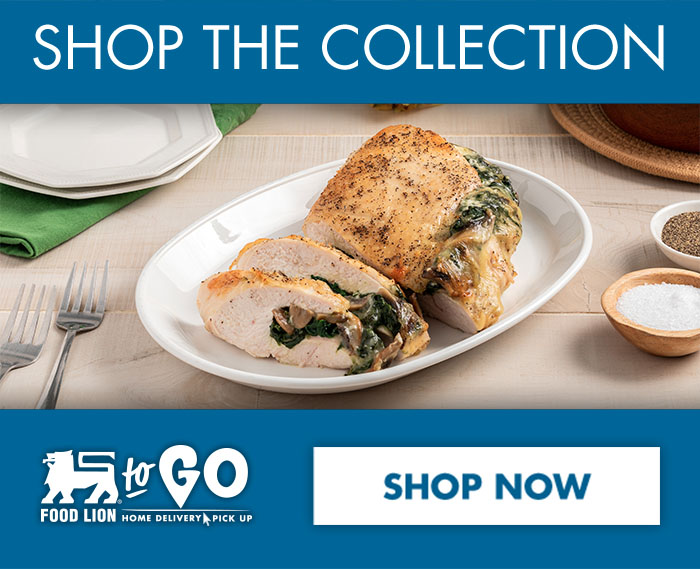 Start Shopping - Mushroom and Spinach Stuffed Turkey Breast