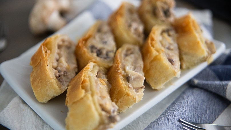 Easy Mushroom Strudel Pastry Recipe  | Food Lion