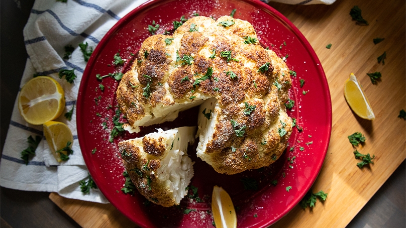 Mustard & Parmesan Roasted Cauliflower Recipe | Food Lion