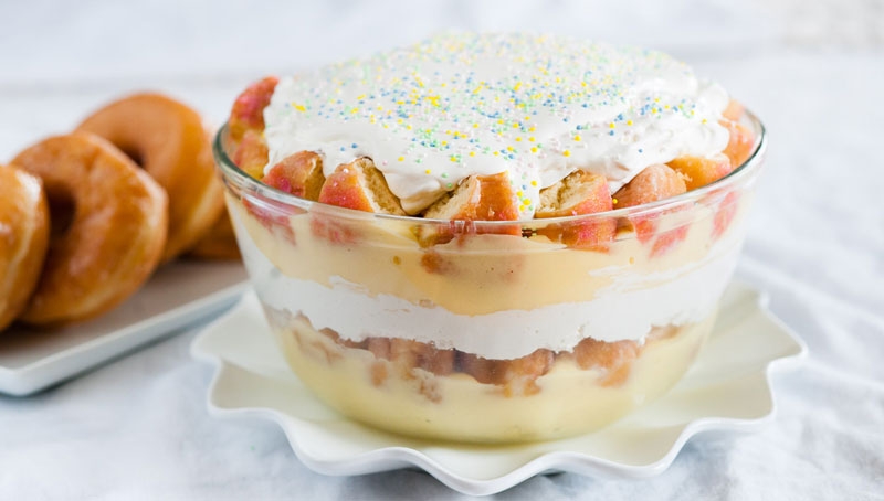 North Carolina Donut Trifle