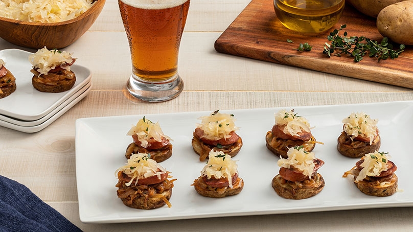 Oktoberfest Potato Stacks