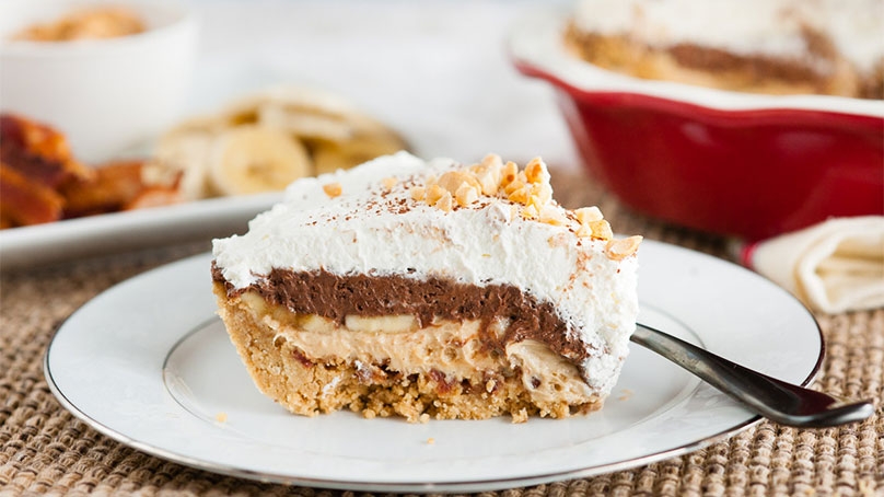 Peanut Butter Banana Pie