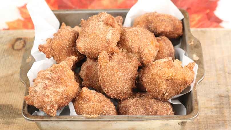 Pumpkin Spice Fritters