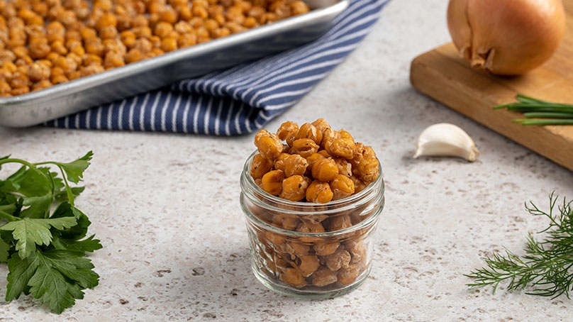 Ranch Roasted Chickpeas