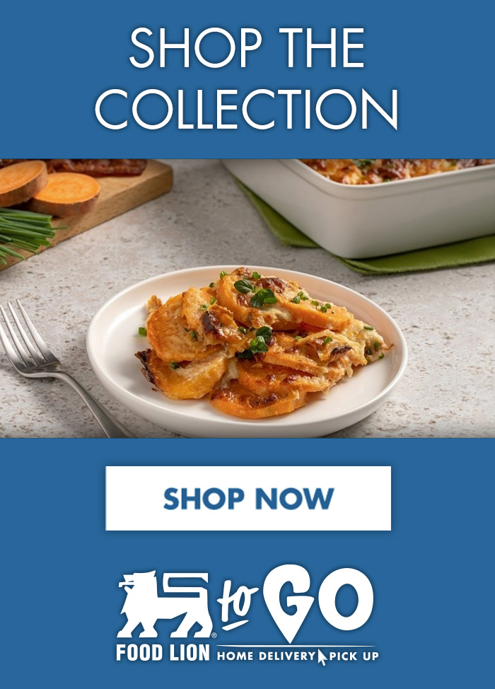 Start Shopping - Scalloped Sweet Potatoes